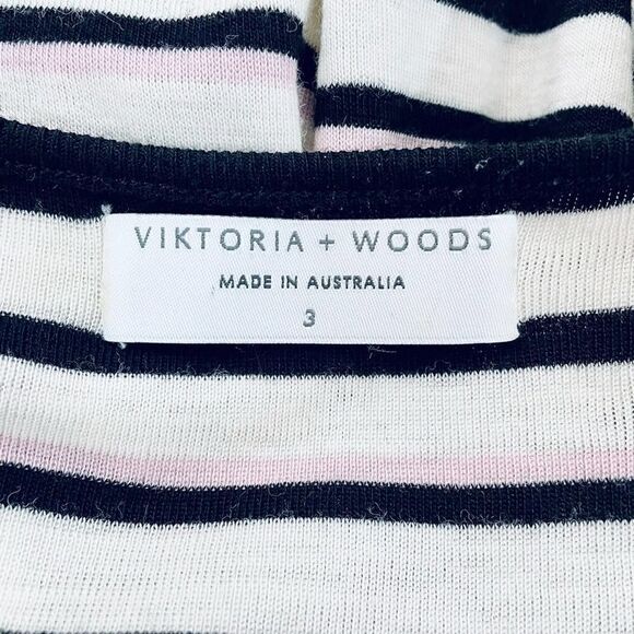 Viktoria & Woods Wool Pullover Short Sleeve Sweater Top - Picture 6 of 8
